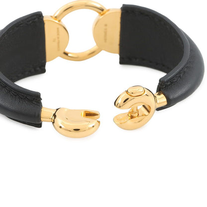 Hermes Bracelet Epi Ur Esquetre Black Gold Swift — view 5