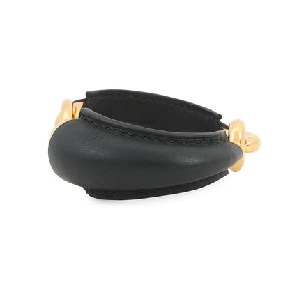 Hermes Bracelet Epi Ur Esquetre Black Gold Swift — view 2
