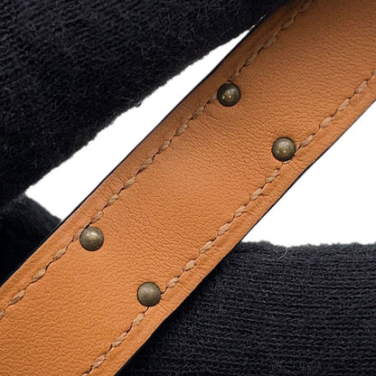 Hermes Bracelet Kelly Double Tour Black Silver Swift — view 7