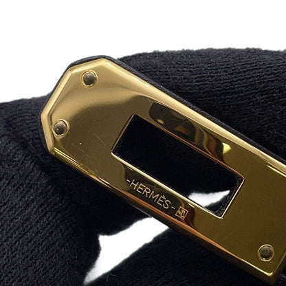 Hermes Bracelet Kelly Double Tour Black Silver Swift — view 9
