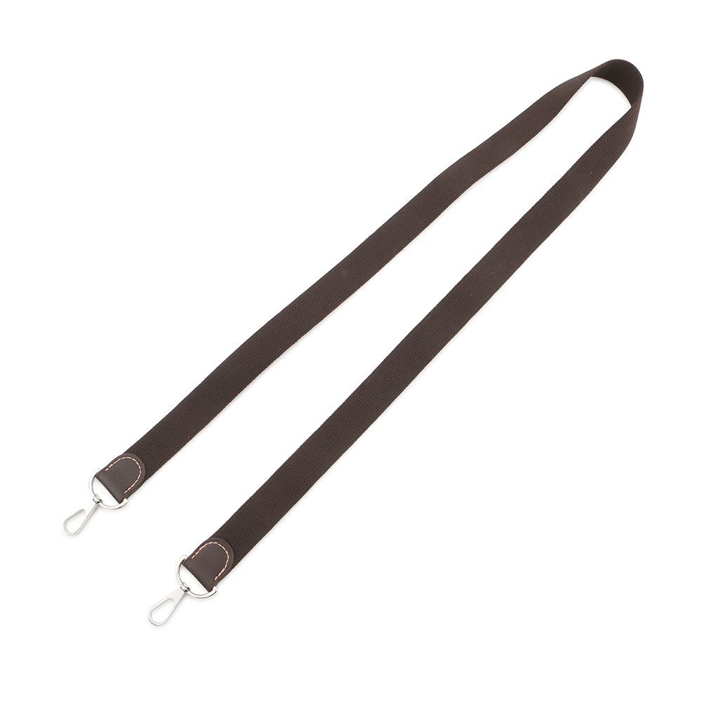 Hermes Shoulder Strap Garden Party TPM Brown Silver Canvas — view 4
