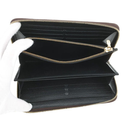 Louis Vuitton Wallet Zippy Monogram Giant Reverse Zip Around Black — view 4