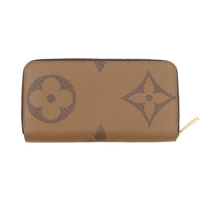 Louis Vuitton Wallet Zippy Monogram Giant Reverse Zip Around Black — view 3