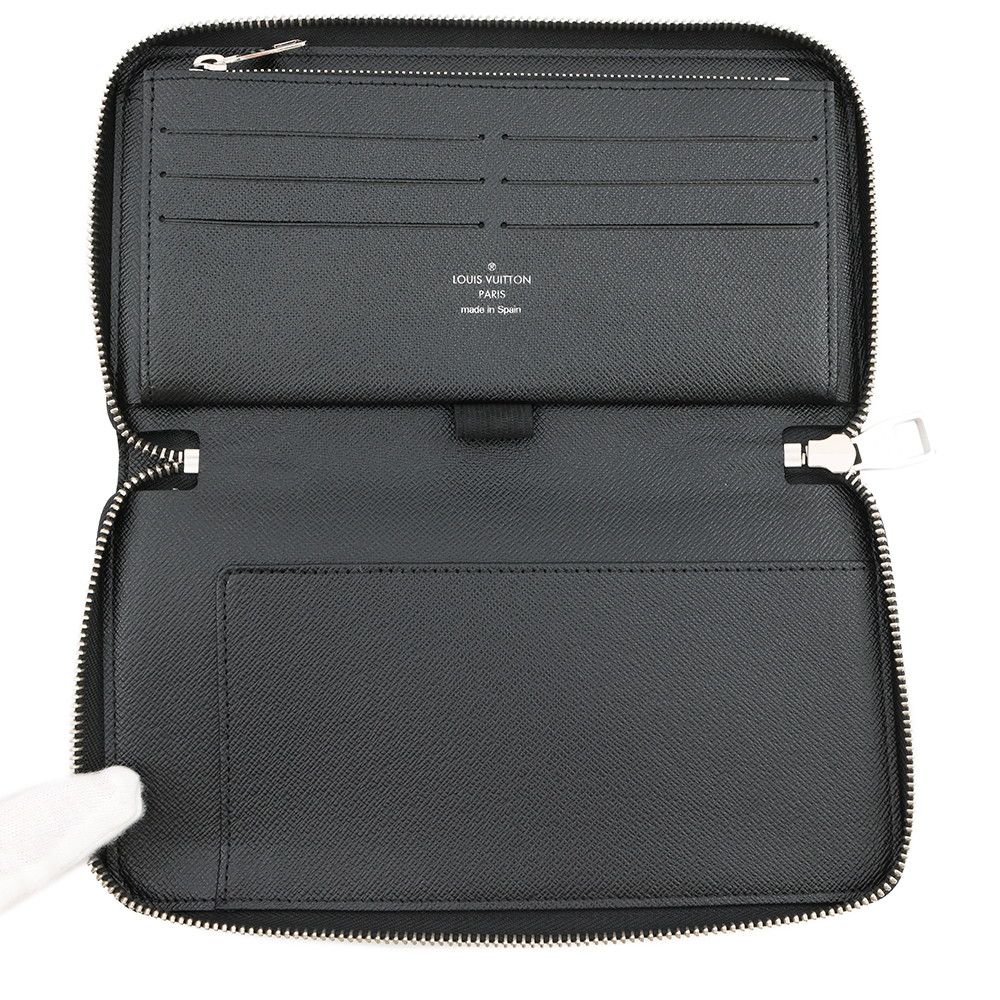 Louis Vuitton Wallet Damier Graphite Zippy Organizer Black — view 4