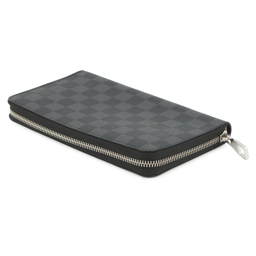 Louis Vuitton Wallet Damier Graphite Zippy Organizer Black — view 2