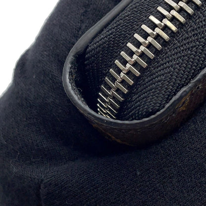 Louis Vuitton Wallet Monogram Macassar Zippy Dragonne Black — view 5