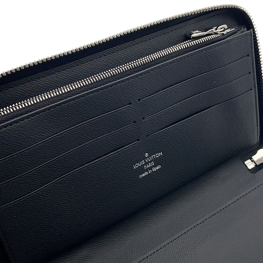 Louis Vuitton Wallet Damier Graphite Zippy Organizer NM Black — view 9