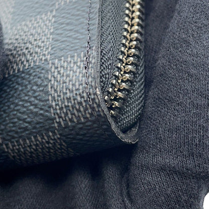 Louis Vuitton Wallet Damier Graphite Zippy Organizer NM Black — view 7