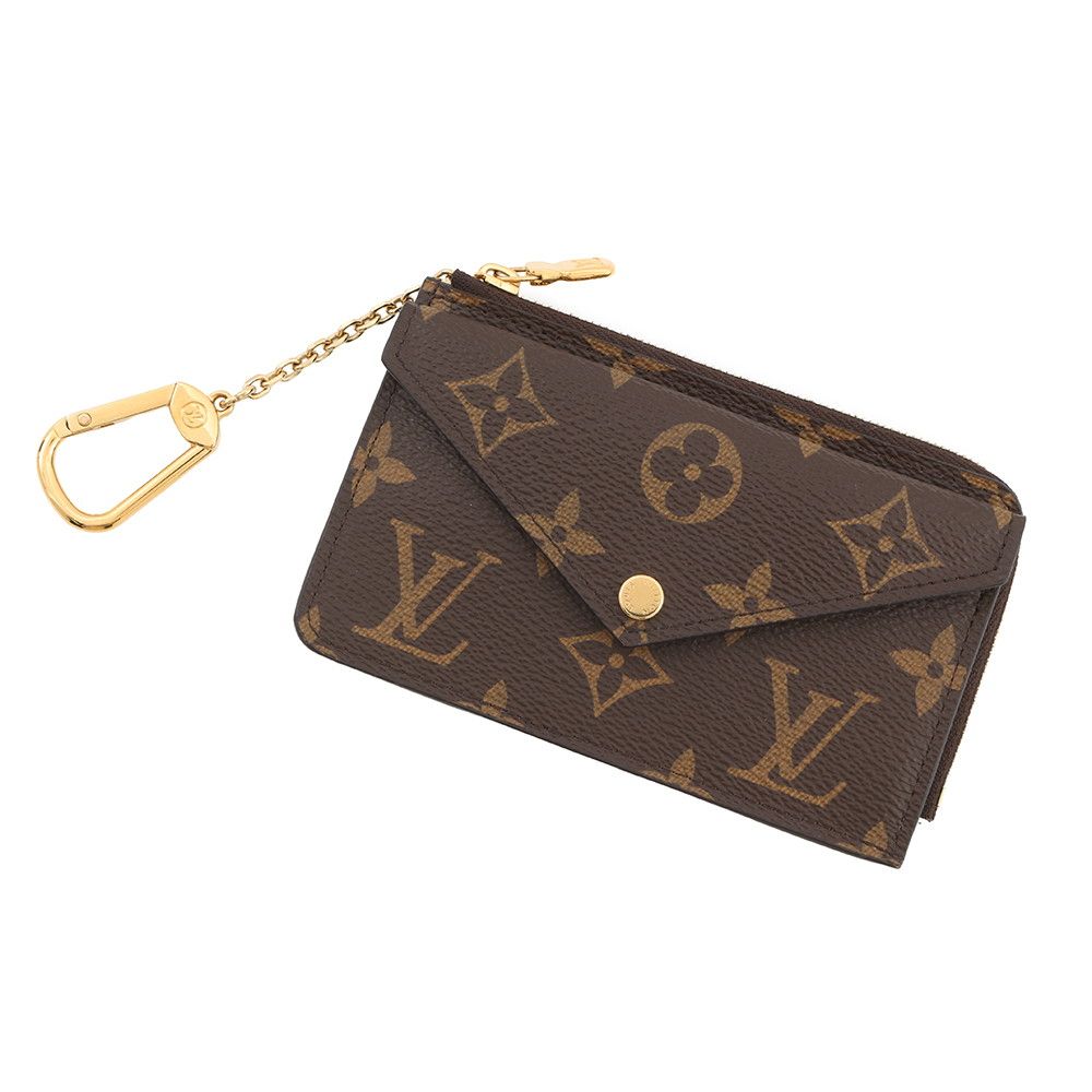 Louis Vuitton Coin Case Monogram Card Holder Recto Verso