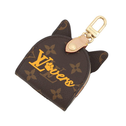 Louis Vuitton Bag Charm Monogram Dog Bag Holder Shiba Key Bag Motif — view 3
