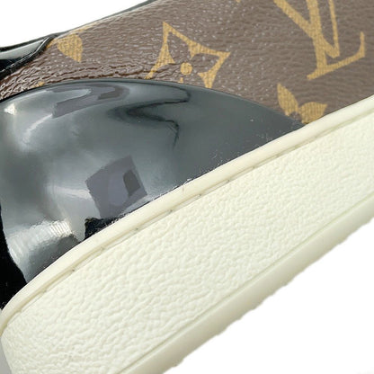 Louis Vuitton Sneakers Patent Monogram Front Lo Line 37 Shoes — view 5