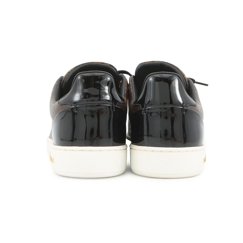 Louis Vuitton Sneakers Patent Monogram Front Lo Line 37 Shoes — view 3