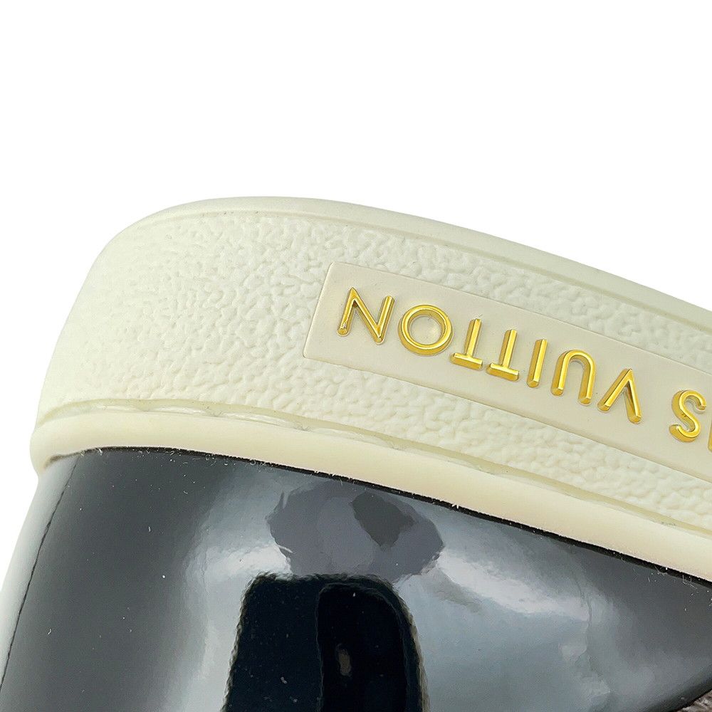 Louis Vuitton Sneakers Patent Monogram Front Lo Line 37 Shoes — view 8