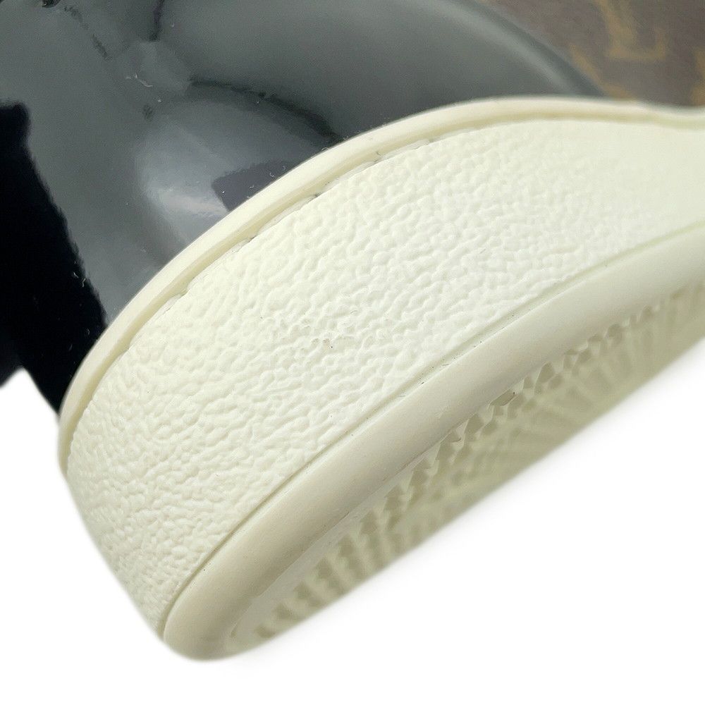 Louis Vuitton Sneakers Patent Monogram Front Lo Line 37 Shoes — view 6
