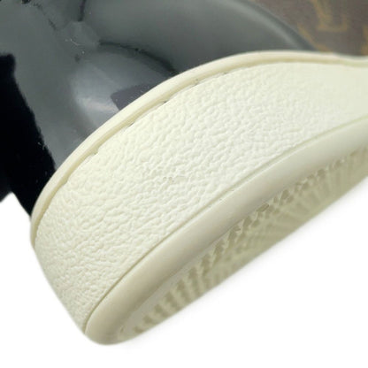 Louis Vuitton Sneakers Patent Monogram Front Lo Line 37 Shoes — view 6