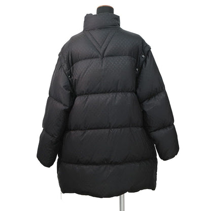 Louis Vuitton Down Jacket Monogram Nylon 100% 40 Vest 2-Way Black — view 2