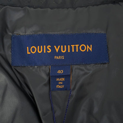 Louis Vuitton Down Jacket Monogram Nylon 100% 40 Vest 2-Way Black — view 8