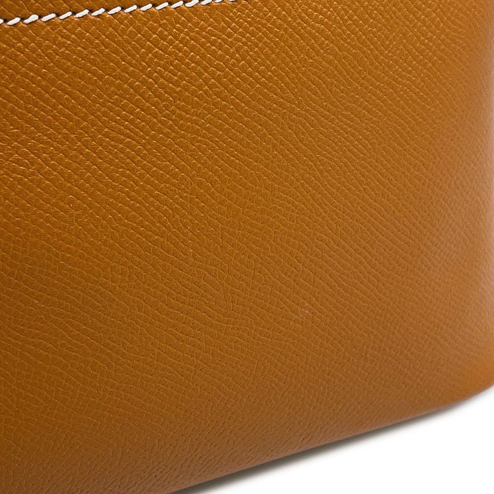 Hermes Bolide 27 Toffee Gold Epsom 2-Way Shoulder — view 7
