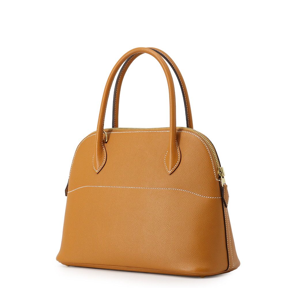 Hermes Bolide 27 Toffee Gold Epsom 2-Way Shoulder — view 2