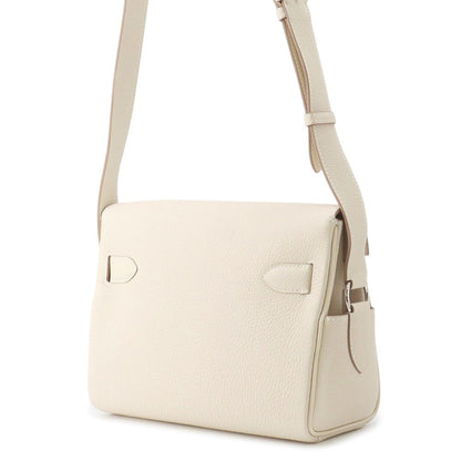 Hermes Kelly Messenger PM Cles Silver Togo — view 2
