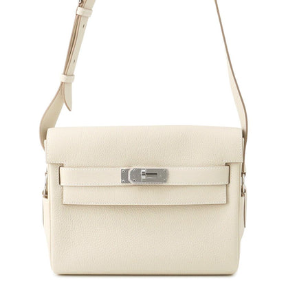 Hermes Kelly Messenger PM Cles Silver Togo