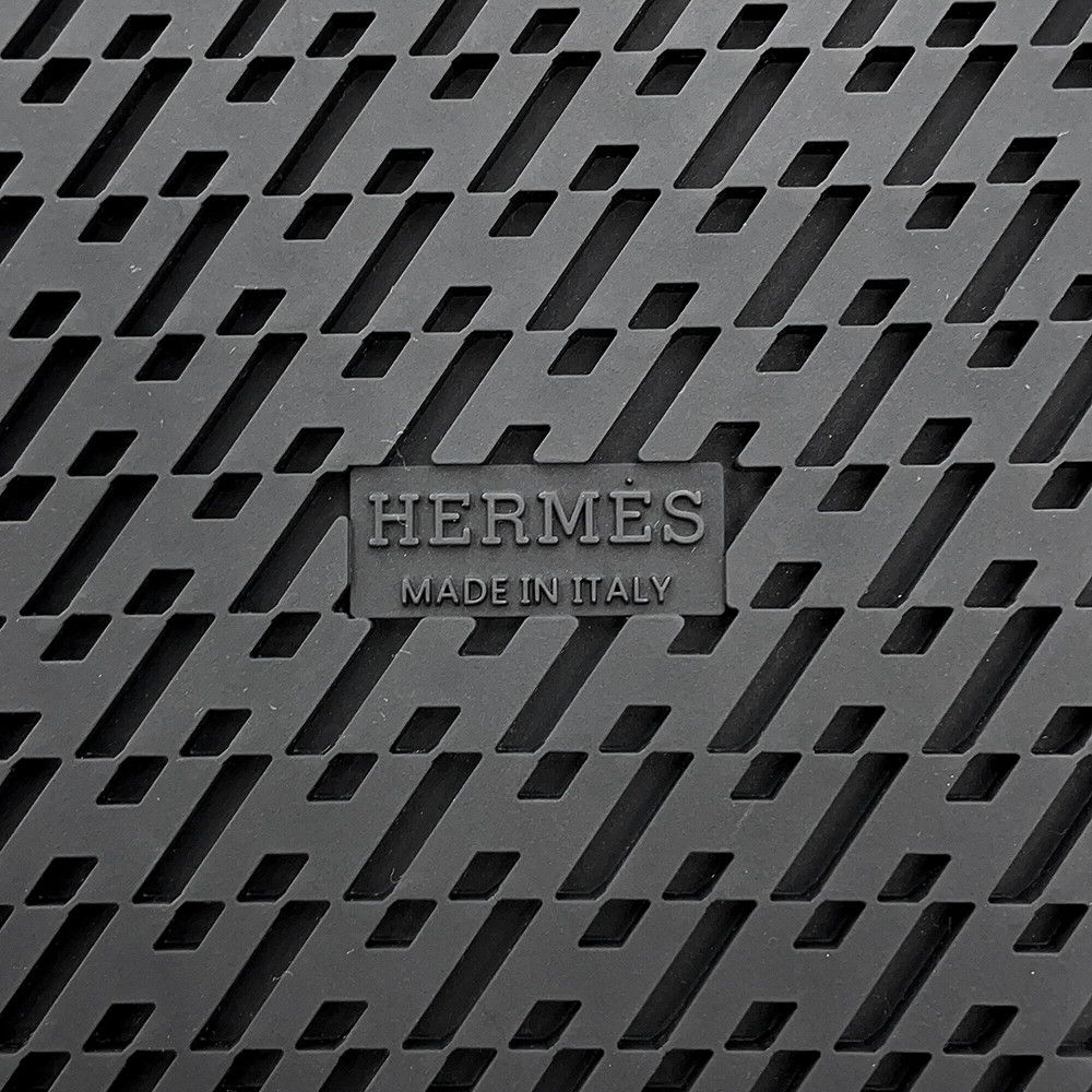 Hermes Sandals Chypre Epsom 37 Shoes Black — view 6