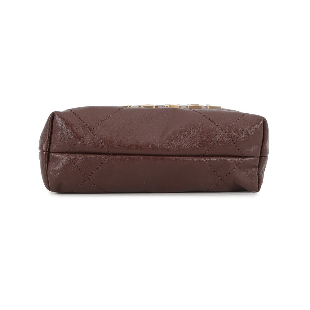 Chanel 22 Mini CC Logo Shiny Calfskin 2-Way Shoulder — view 3