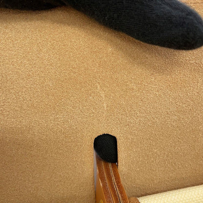 Hermes Herbag Zip PM le Tourne Beton Natural Sable Gold Toile Ash Vache Hunter — view 9