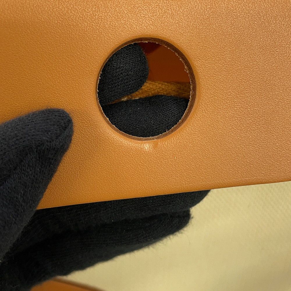 Hermes Herbag Zip PM le Tourne Beton Natural Sable Gold Toile Ash Vache Hunter — view 7