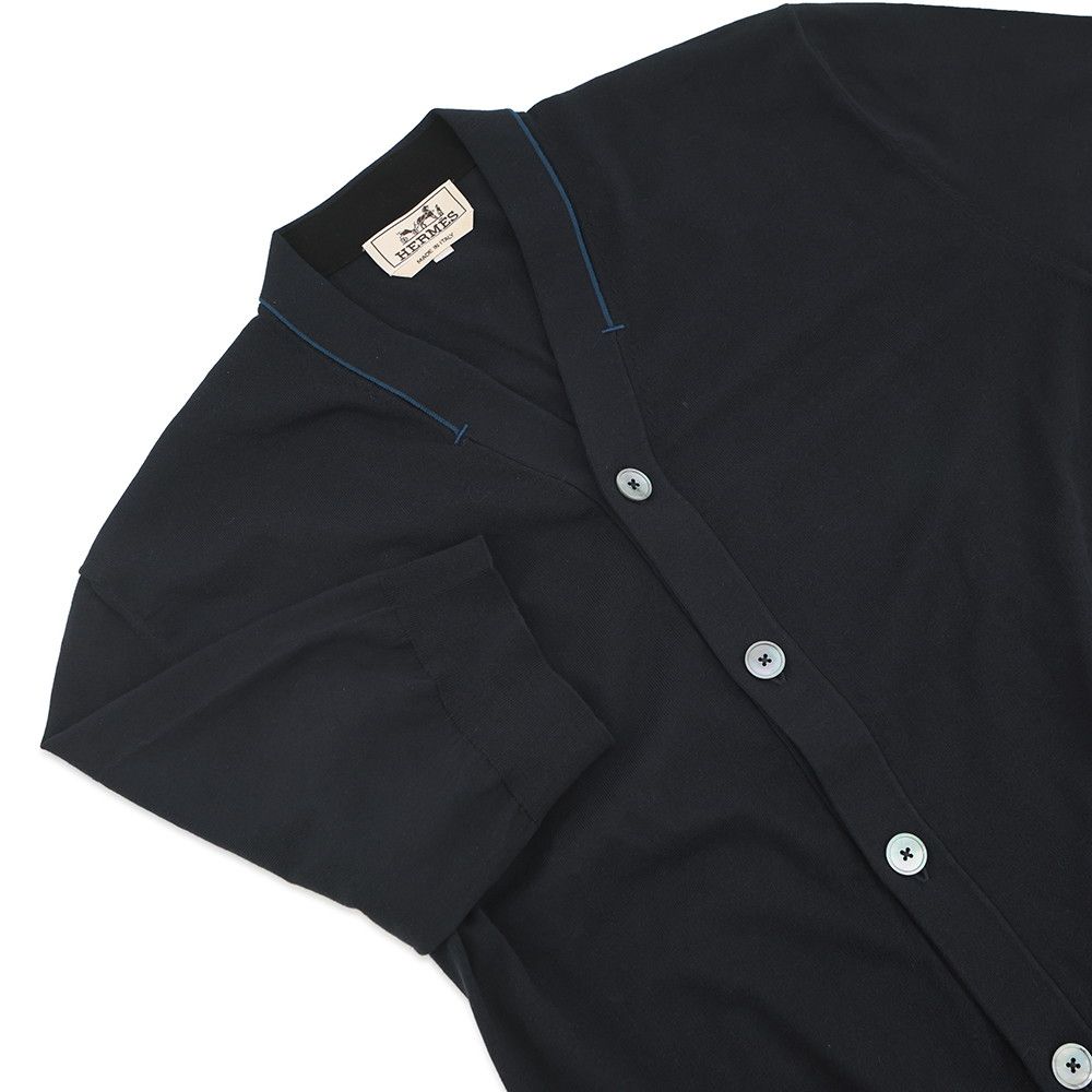 Hermes Cardigan Short Sleeve Baltack Cotton S — view 3