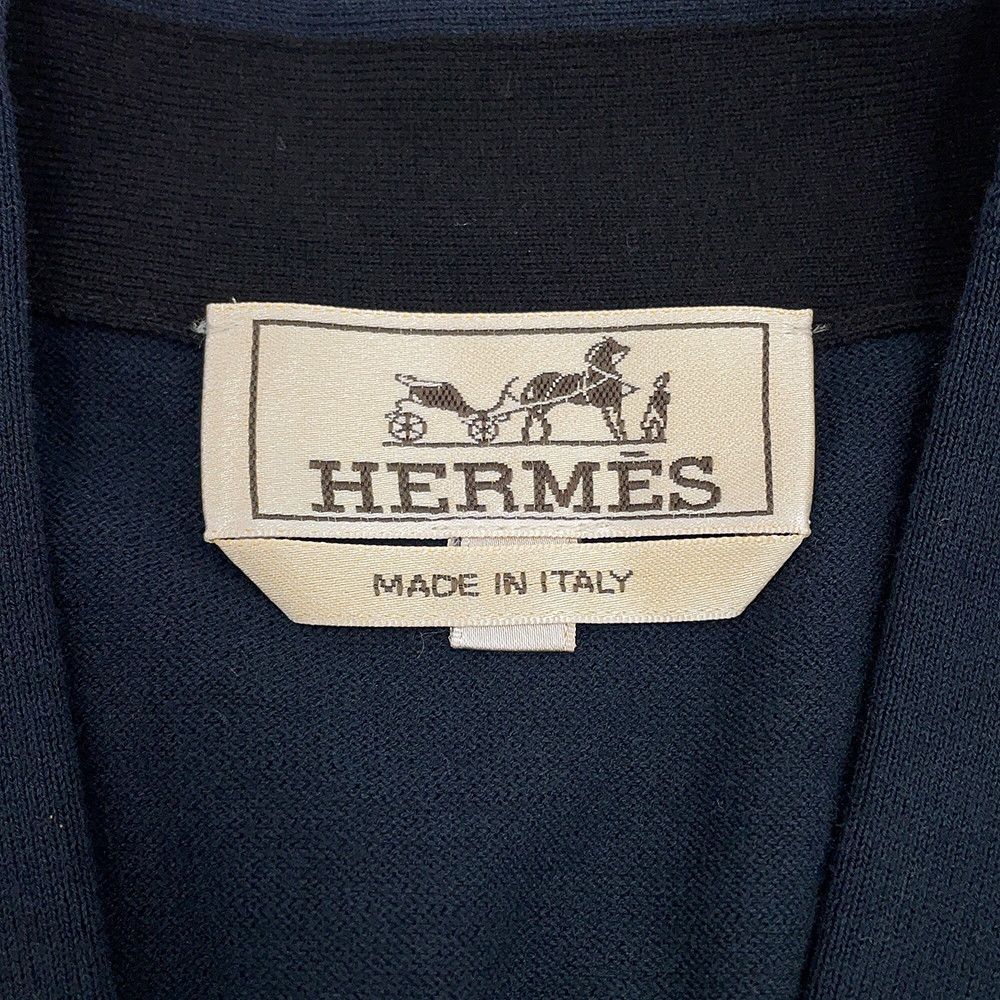 Hermes Cardigan Short Sleeve Baltack Cotton S — view 4