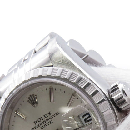 Rolex Oyster Perpetual Date No Watch Silver Dial — view 4