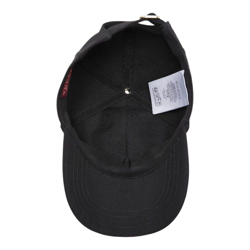 Gucci Webstripe Cap Baseball L 59 cm Black Multicolor Wool 1 — view 4