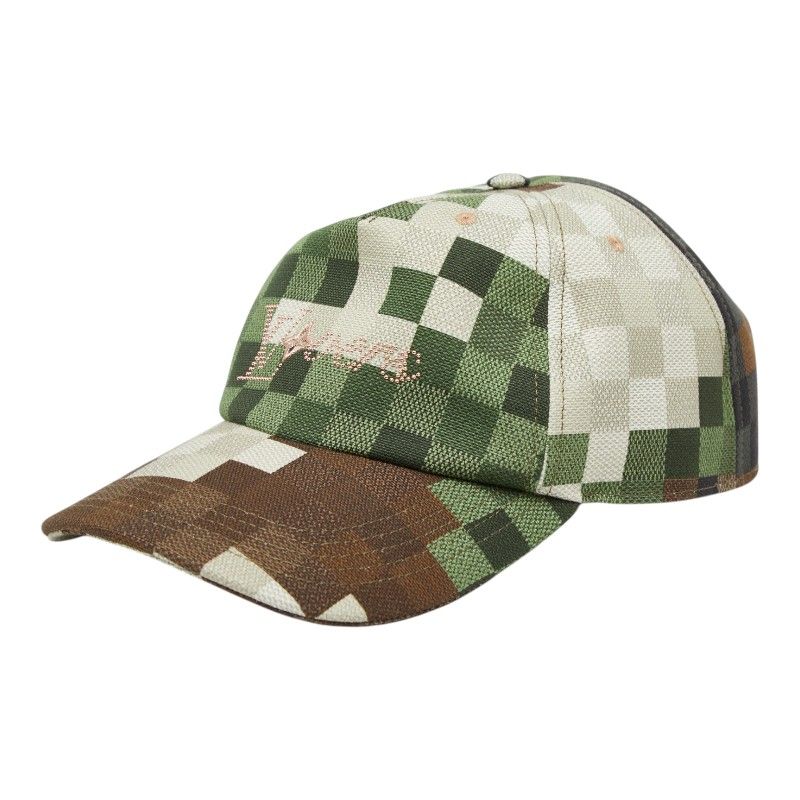 Louis Vuitton Damoflage Cap Baseball Cap Green Multicolor Cotton 1 — view 2