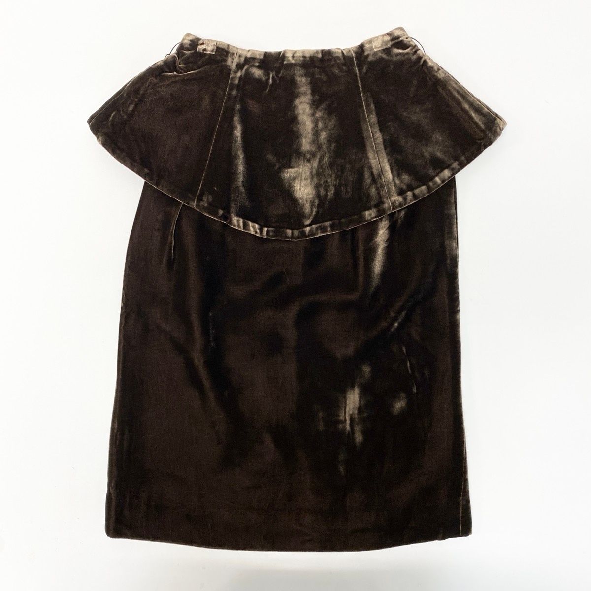 Dior Vintage Velour Skirt