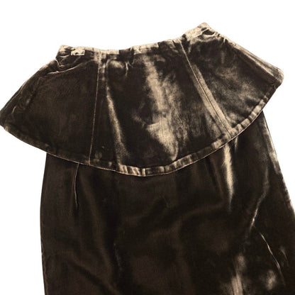 Dior Vintage Velour Skirt — view 3