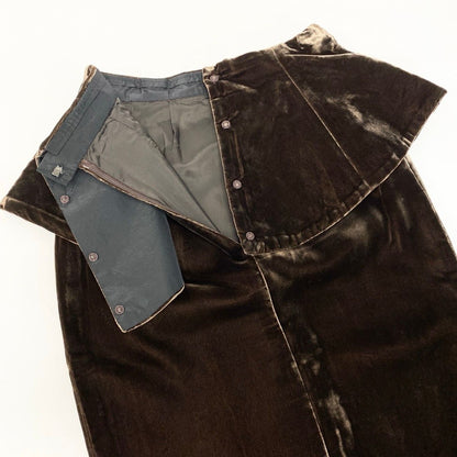 Dior Vintage Velour Skirt — view 4