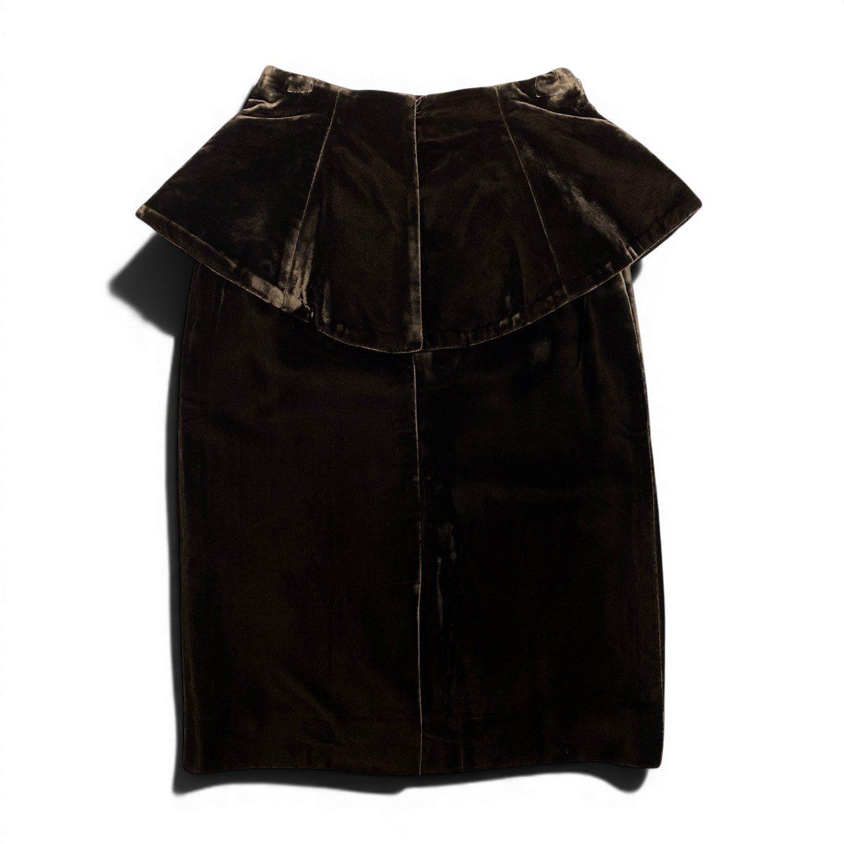 Dior Vintage Velour Skirt — view 2