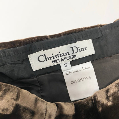 Dior Vintage Velour Skirt — view 7