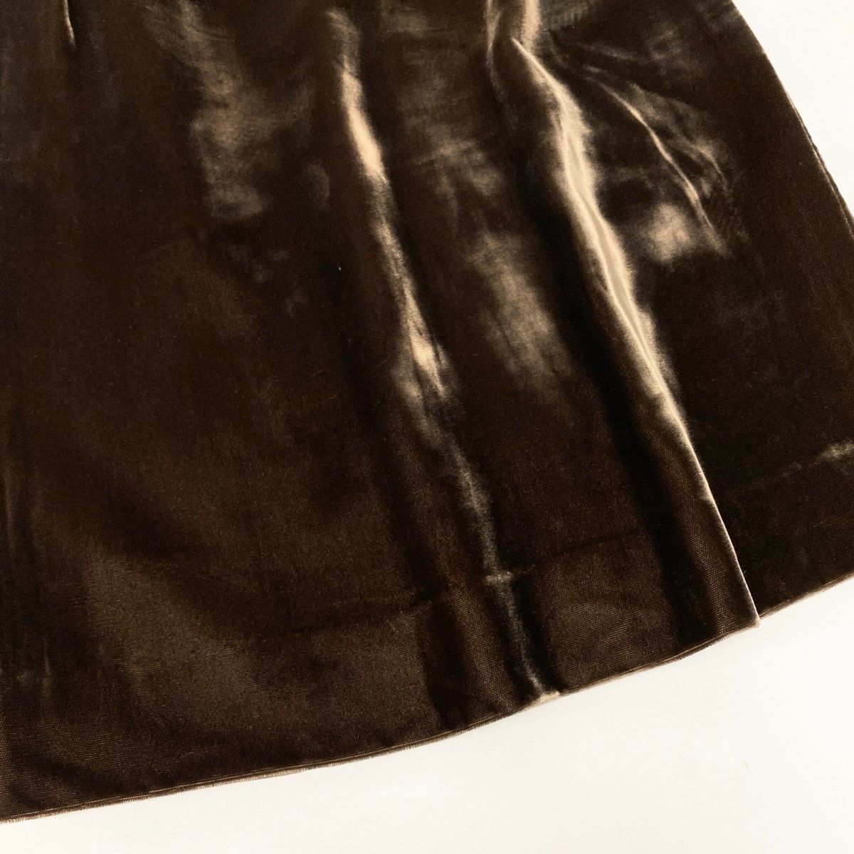 Dior Vintage Velour Skirt — view 5