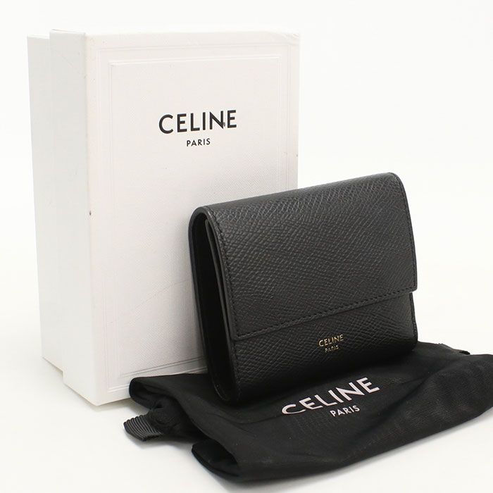 Celine Small Trifold Wallet Calf