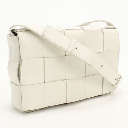Bottega Veneta Cassette Maxi Intrecciato Crossbody Shoulder Bag Lambskin