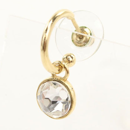 Miu Miu Miu Rhinestone Earrings Metal — view 5