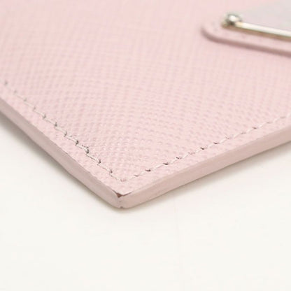 Prada Card Holder Saffiano Triangle Case Leather — view 5