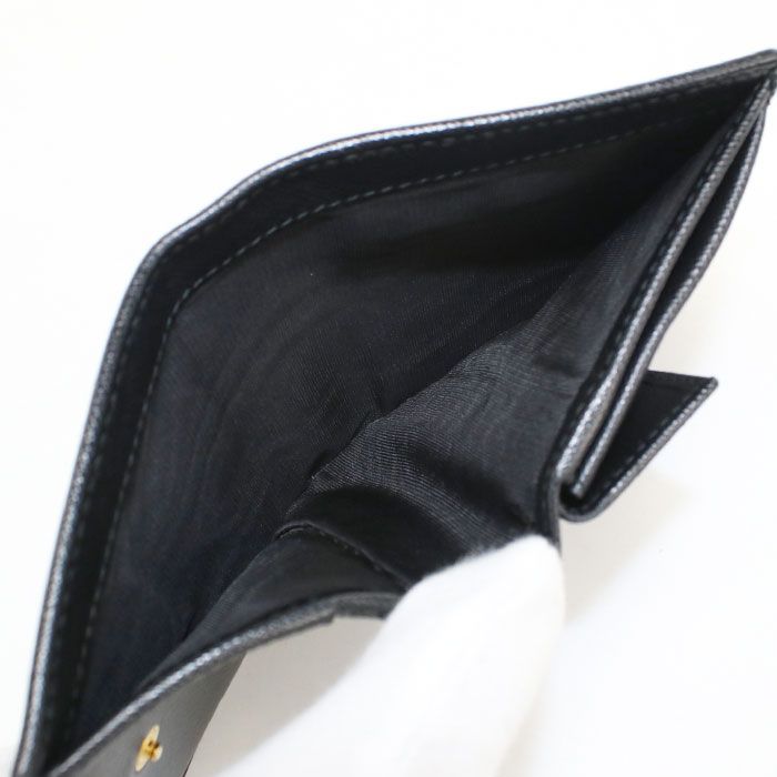 Prada Saffiano Leather Bifold Wallet — view 4