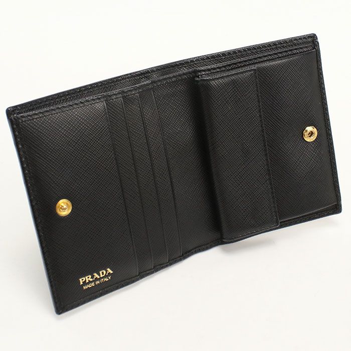 Prada Saffiano Leather Bifold Wallet — view 3