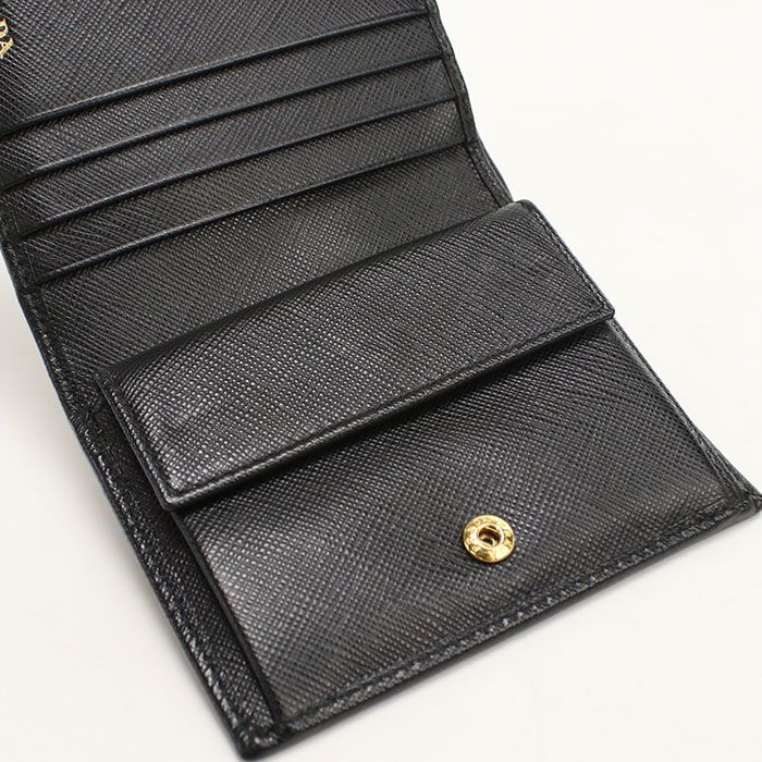 Prada Saffiano Leather Bifold Wallet — view 5