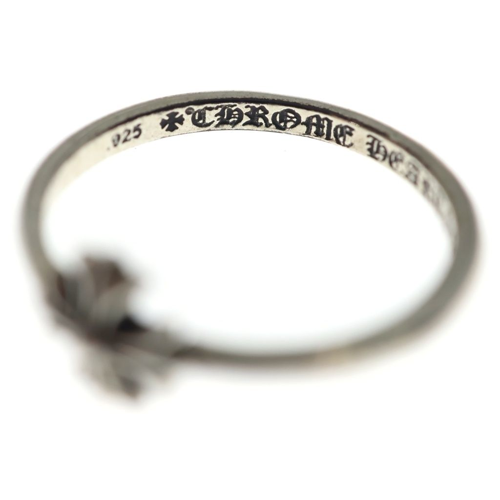 Chrome Hearts Bubblegum CH Pls CH Plastic Sling Silver Ring — view 5