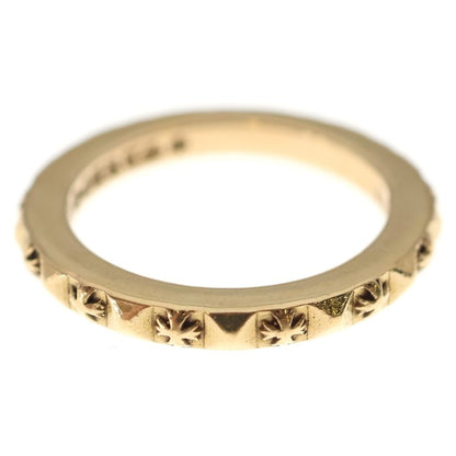 Chrome Hearts 22k Tfp Pnk Pls 22k Tru Plus Punk Ring Gold — view 3