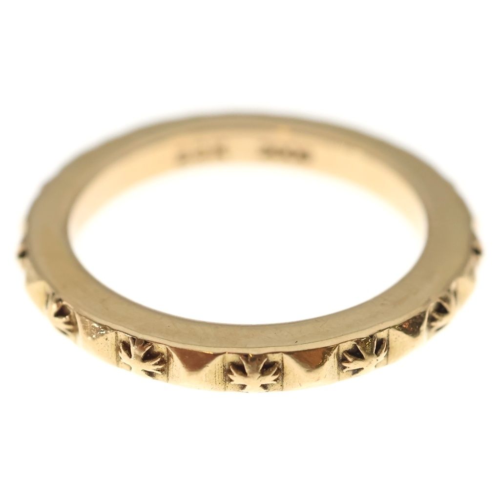 Chrome Hearts 22k Tfp Pnk Pls 22k Tru Plus Punk Ring Gold — view 2